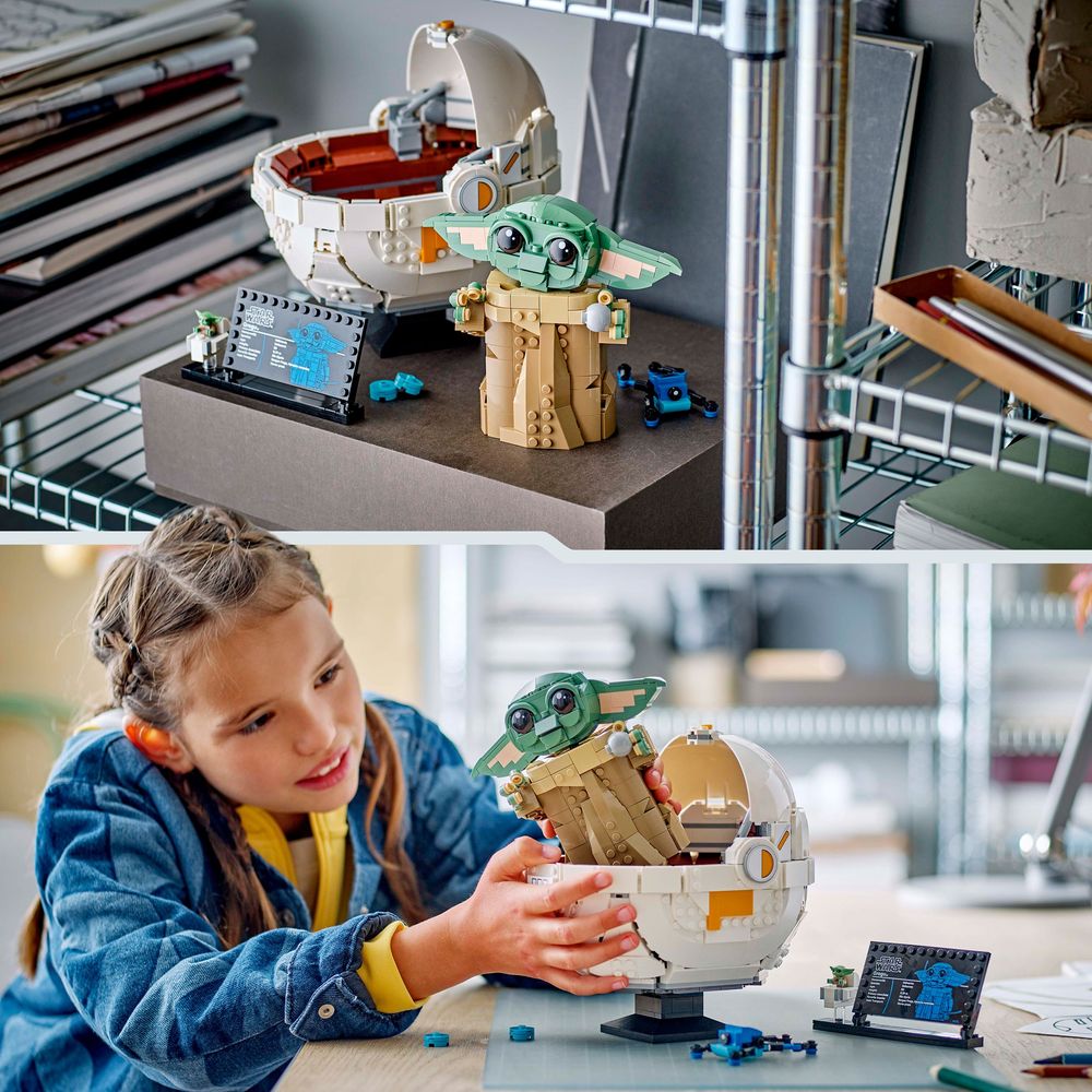 Grogu™ with Hover Pram LEGO 75403