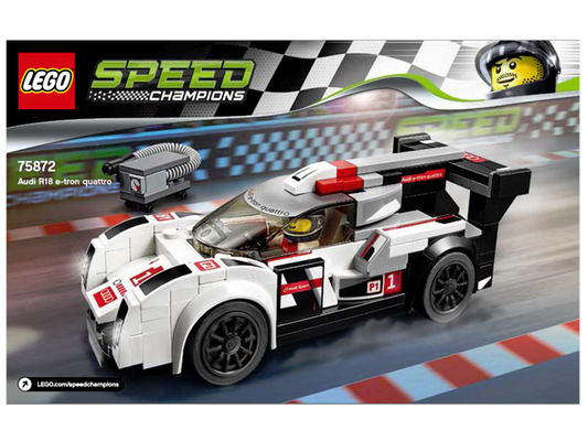 75872-1 | Audi R18 e-tron quattro | INSTRUCTIONS | LEGOPART