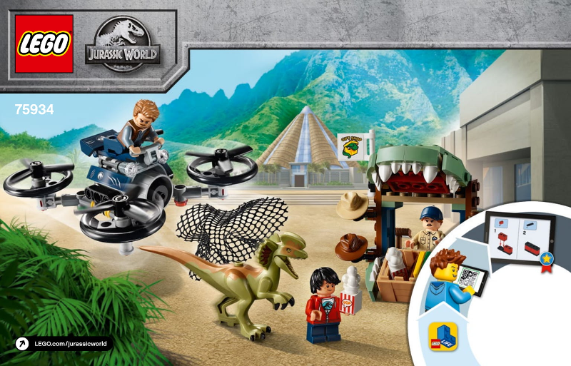 75934-1 | Dilophosaurus on the Loose | INSTRUCTIONS | LEGOPART