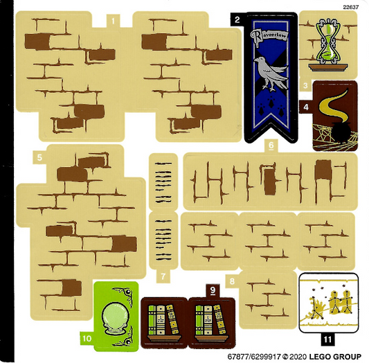 75969stk01 | Sticker Sheet for Set 75969 - | LEGOPART