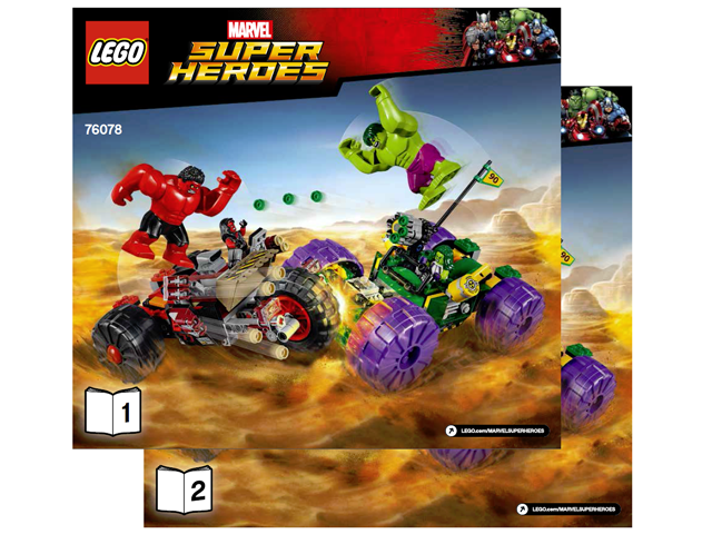 76078-1 | Hulk vs. Red Hulk | INSTRUCTIONS | LEGOPART