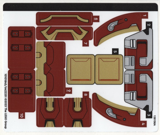 76247stk01 | Sticker Sheet for Set 76247 - | LEGOPART