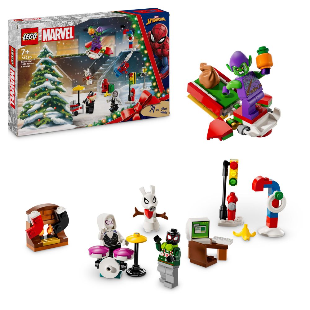 Spider-Man adventkalender 2024 LEGO 76293