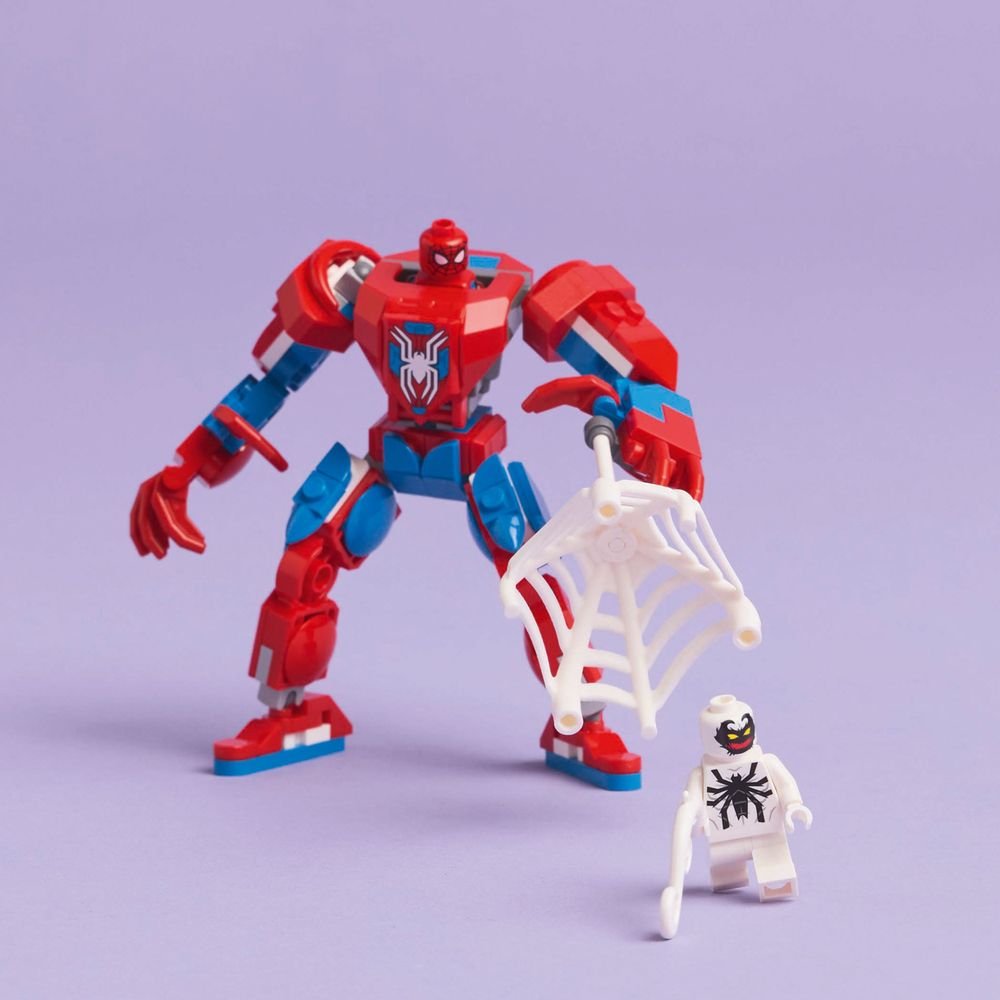 Spider-Man mecha vs. Anti-Venom LEGO 76308