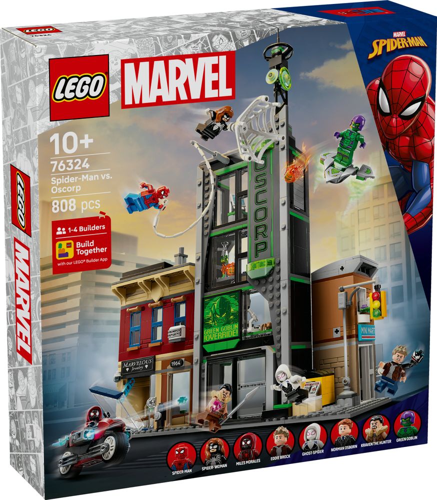 Spider-Man vs. Oscorp LEGO 76324
