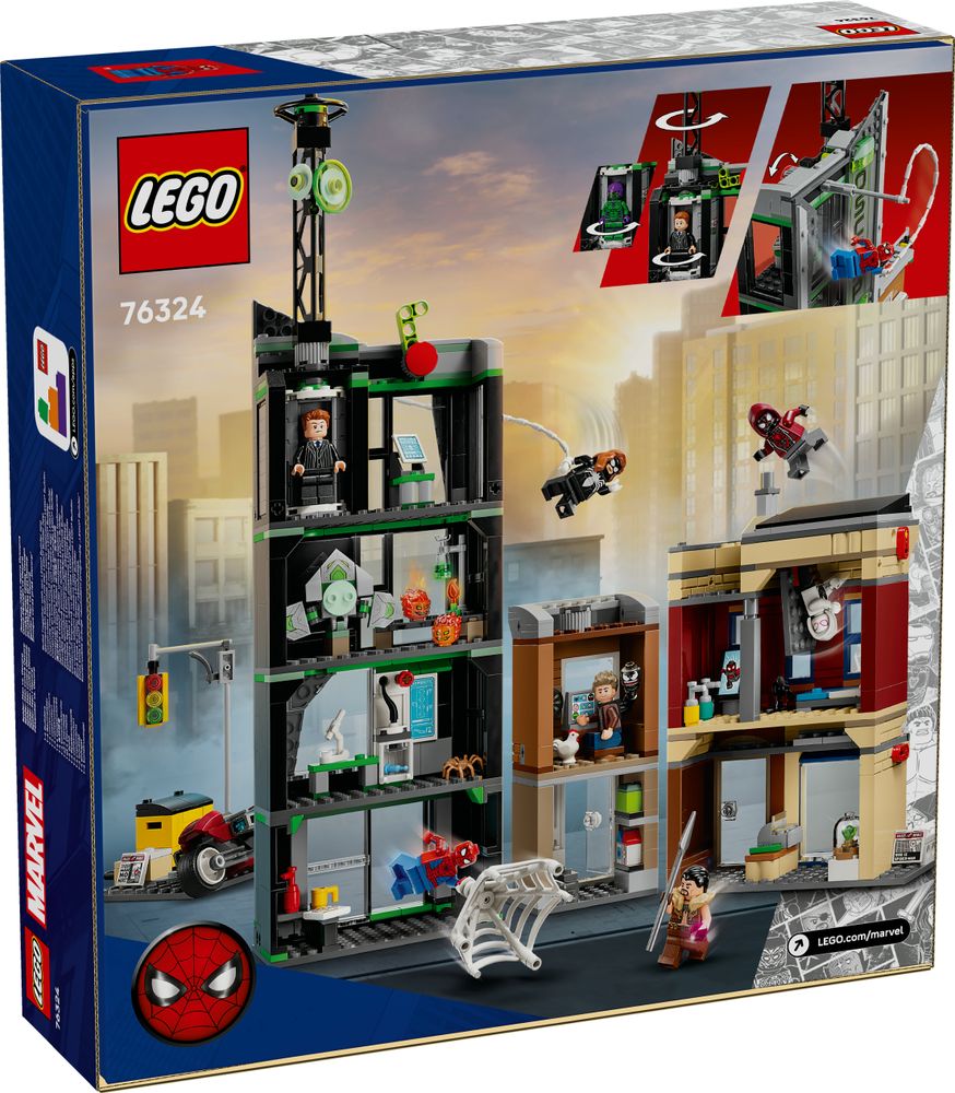 Spider-Man vs. Oscorp LEGO 76324