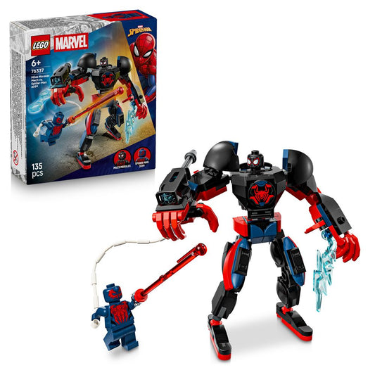 Miles Morales Mech VS Spider Man 2099 LEGO 76337
