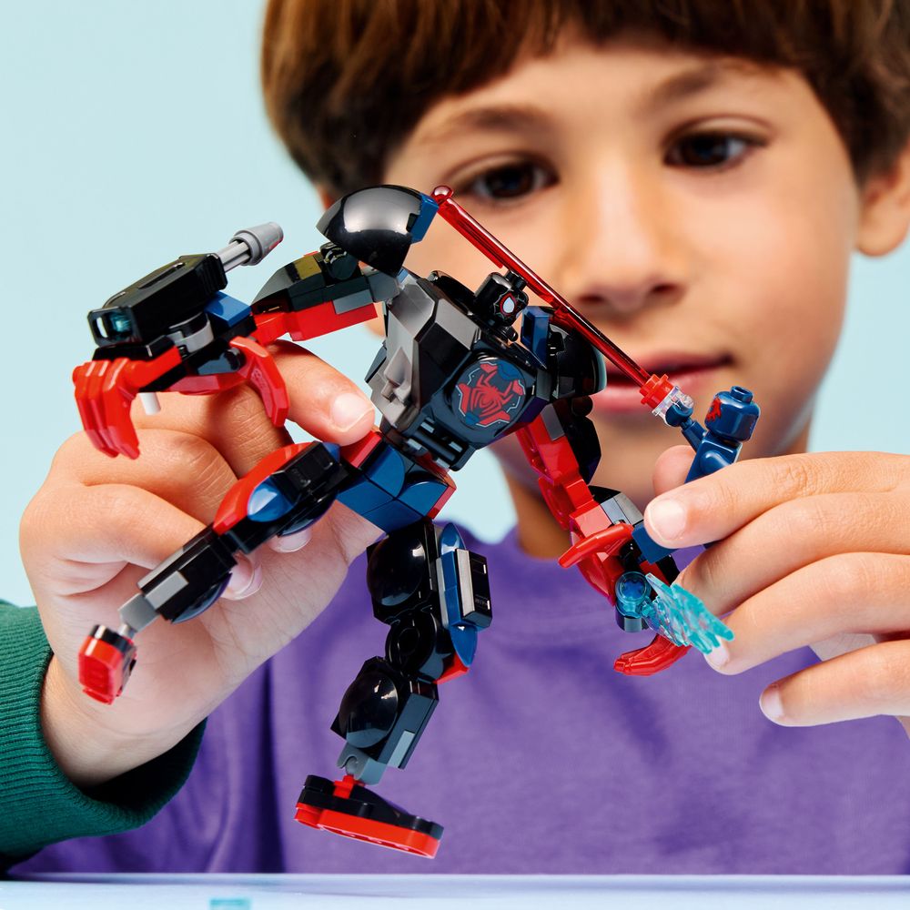 Miles Morales Mech VS Spider Man 2099 LEGO 76337