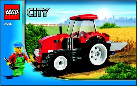 7634-1 | Tractor | INSTRUCTIONS | LEGOPART