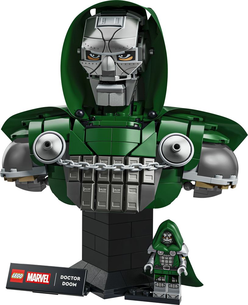 Doctor Doom Bust LEGO 76345