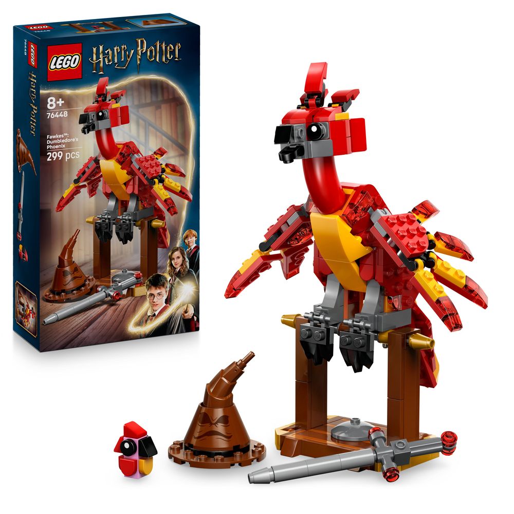 Fawkes™: Dumbledore's Phoenix LEGO 76448