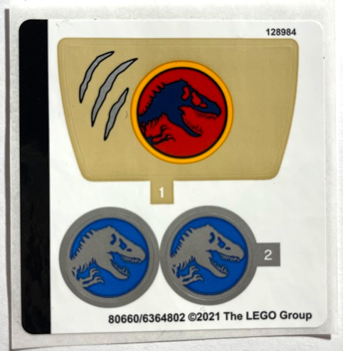 76941stk01a | Sticker Sheet for Set 76941 - International Version - | LEGOPART