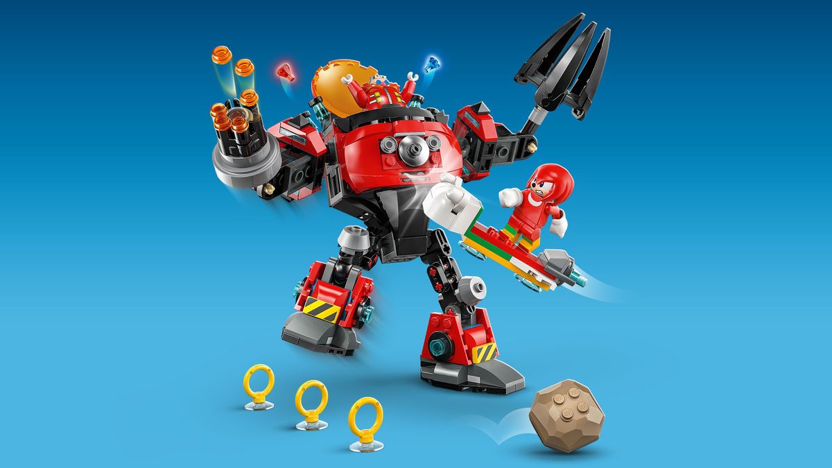 Knuckles vs. Dr. Eggman Egg Crusher Mech LEGO 77005