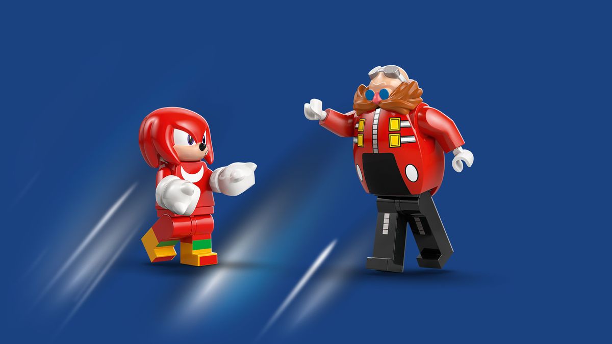 Knuckles vs. Dr. Eggman Egg Crusher Mech LEGO 77005