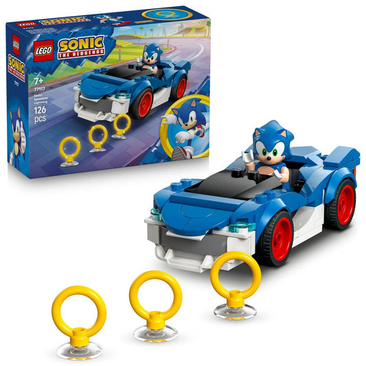 Sonic's Car: Speed Star Lightning LEGO 77117
