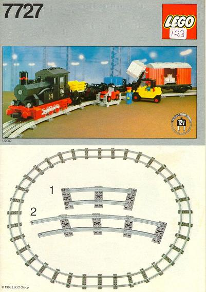 7727-1 | Freight Steam Train | INSTRUCTIONS | LEGOPART