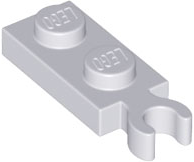 78256 | Plate, Modified 1 x 2 with Clip on End | LEGOPART