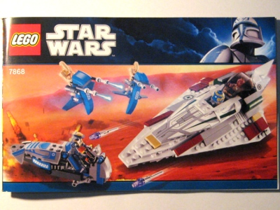 7868-1 | Mace Windu's Jedi Starfighter | INSTRUCTIONS | LEGOPART