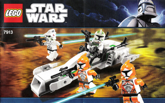 7913-1 | Clone Trooper Battle Pack | INSTRUCTIONS | LEGOPART