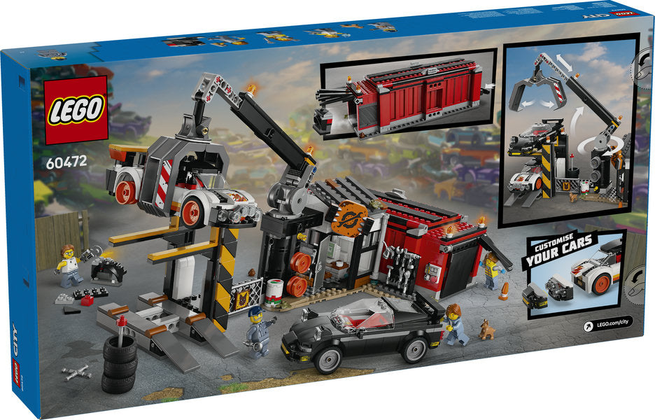 Scrapyard with Cars LEGO 60472