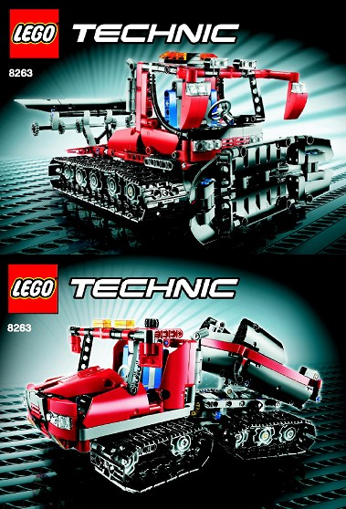 8263-1 | Snow Groomer | INSTRUCTIONS | LEGOPART