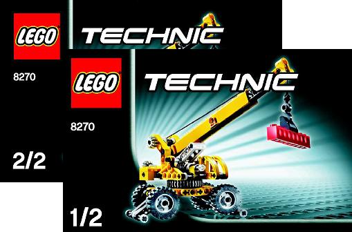 8270-1 | Rough Terrain Crane | INSTRUCTIONS | LEGOPART