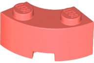 85080 | Brick, Round Corner 2 x 2 Macaroni with Stud Notch and Reinforced Underside | LEGOPART