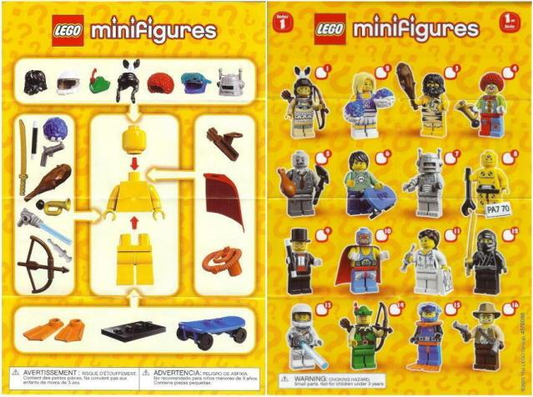 8683-1 | Minifigure, Series 1 | INSTRUCTIONS | LEGOPART