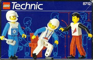 Technic Figures LEGO 8712 | Fyrebrick.be