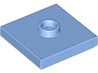 87580 | Plate, Modified 2 x 2 with Groove and 1 Stud in Center (Jumper) | LEGOPART