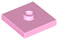 87580 | Plate, Modified 2 x 2 with Groove and 1 Stud in Center (Jumper) | LEGOPART