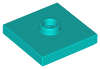 87580 | Plate, Modified 2 x 2 with Groove and 1 Stud in Center (Jumper) | LEGOPART