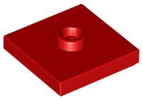 87580 | Plate, Modified 2 x 2 with Groove and 1 Stud in Center (Jumper) | LEGOPART