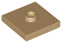 87580 | Plate, Modified 2 x 2 with Groove and 1 Stud in Center (Jumper) | LEGOPART