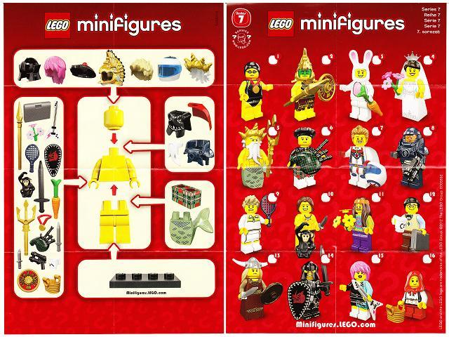 8831-1 | Minifigure, Series 7 | INSTRUCTIONS | LEGOPART