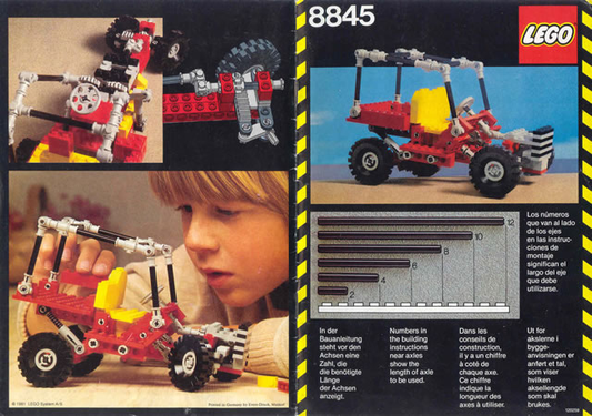 8845-1 | Dune Buggy | INSTRUCTIONS | LEGOPART