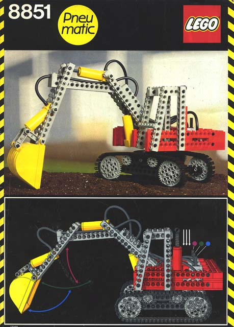 8851-1 | Excavator | INSTRUCTIONS | LEGOPART