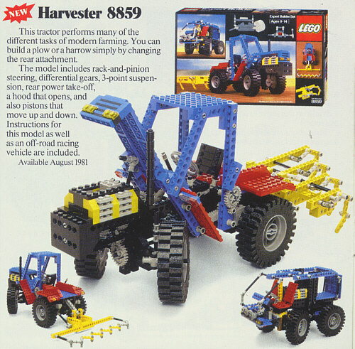 Tractor LEGO 8859