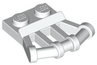 92692 | Plate, Modified 1 x 2 with Angled Bar Handles on Side | LEGOPART