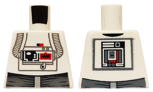 973pb0270b | Torso SW AT-AT Driver Dark Bluish Gray Pattern | LEGOPART