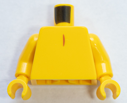 973pb4268c01 | Torso Dark Orange Line and Tail Pattern / Yellow Arms / Yellow Hands | LEGOPART