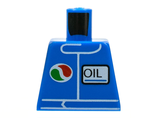 973pb4274 | Torso Octan Logo and Upright Font 'OIL' Pattern | LEGOPART