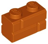 98283 | Brick, Modified 1 x 2 with Masonry Profile | LEGOPART