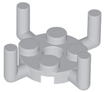 98284 | Plate, Round 2 x 2 with Pin Hole and 4 Bar Arms Up | LEGOPART