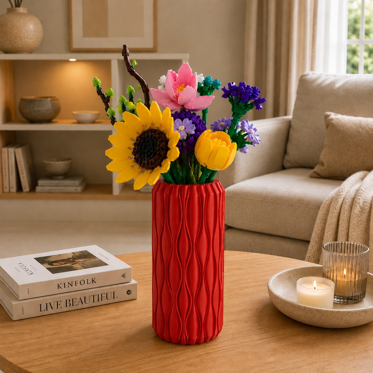 Vaas 6 voor LEGO® Bloemen