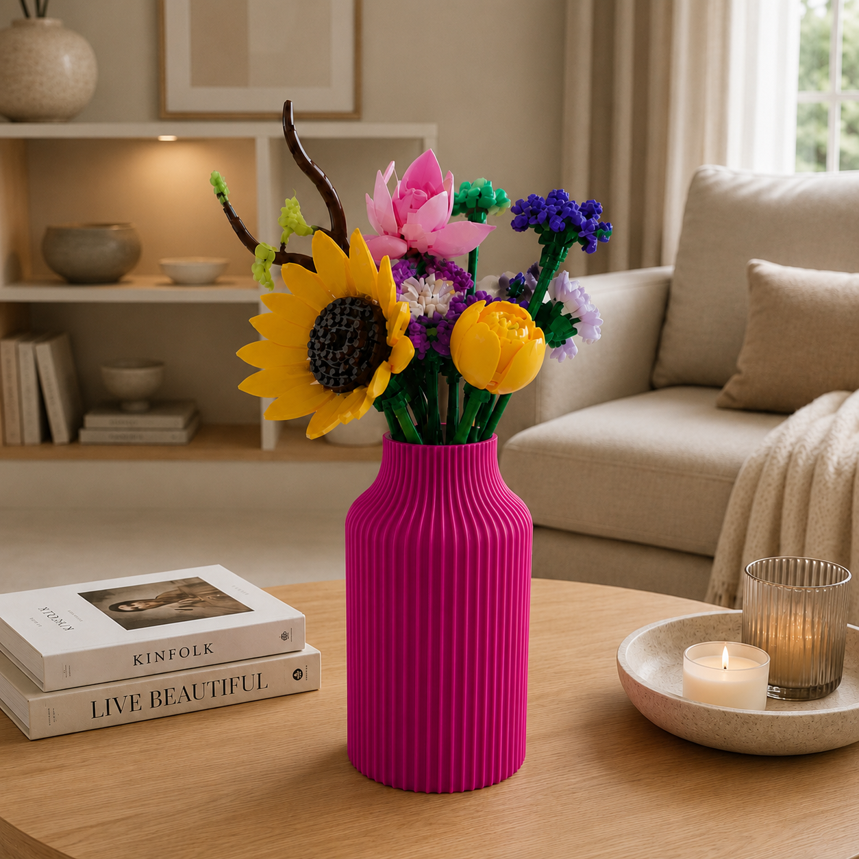 Vaas 3 voor LEGO®  Bloemen