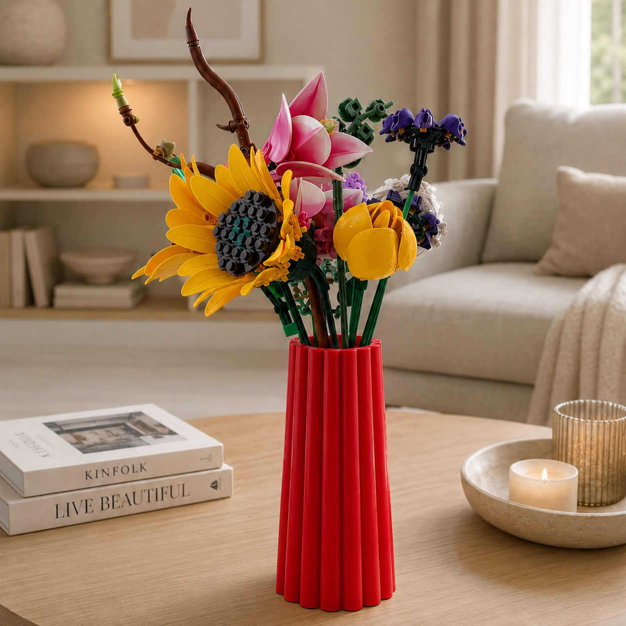 Vaas voor LEGO® Bloemen 1