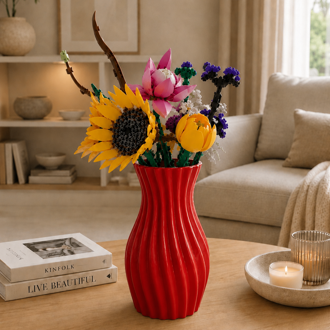 Vaas voor LEGO® Bloemen 4