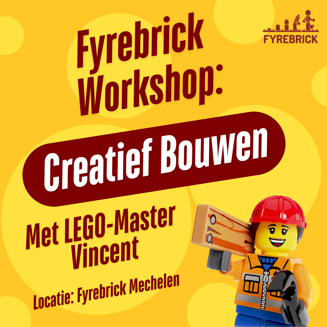 Workshop 'Creatief Bouwen' met Vincent