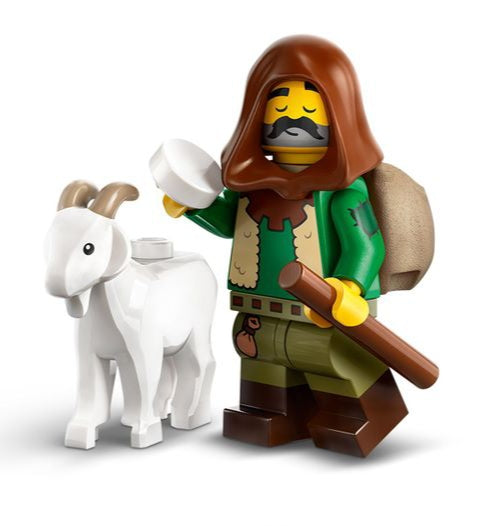 Minifigure Series 25 Herder met geit LEGO col25-5